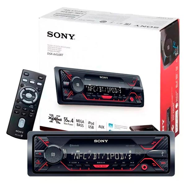 قیمت و خرید پخش سونی مدل DSX-A410BT - آرانوکا